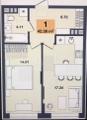 Продаётся 1к квартира в Тюмени, новостройка, ул. Московский тракт, д. 83к6. Цена 4 500 000 р.